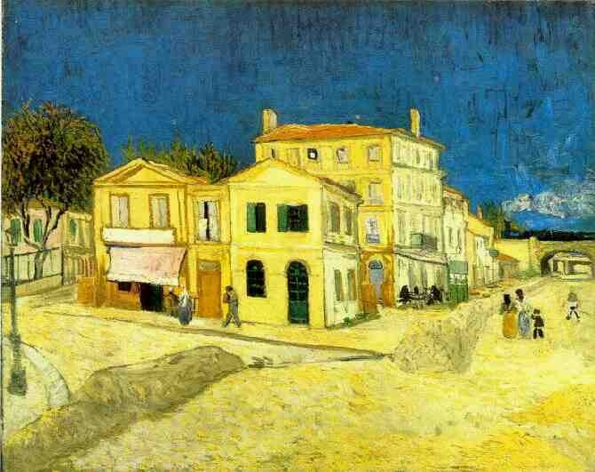 Van Gogh's "Yellow House" in Arles